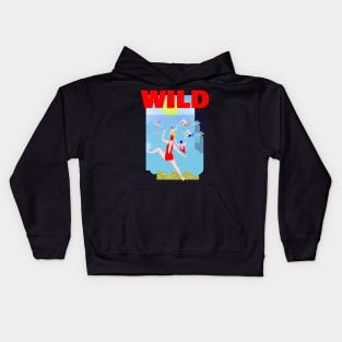 WILD SWIMMING Kids Hoodie